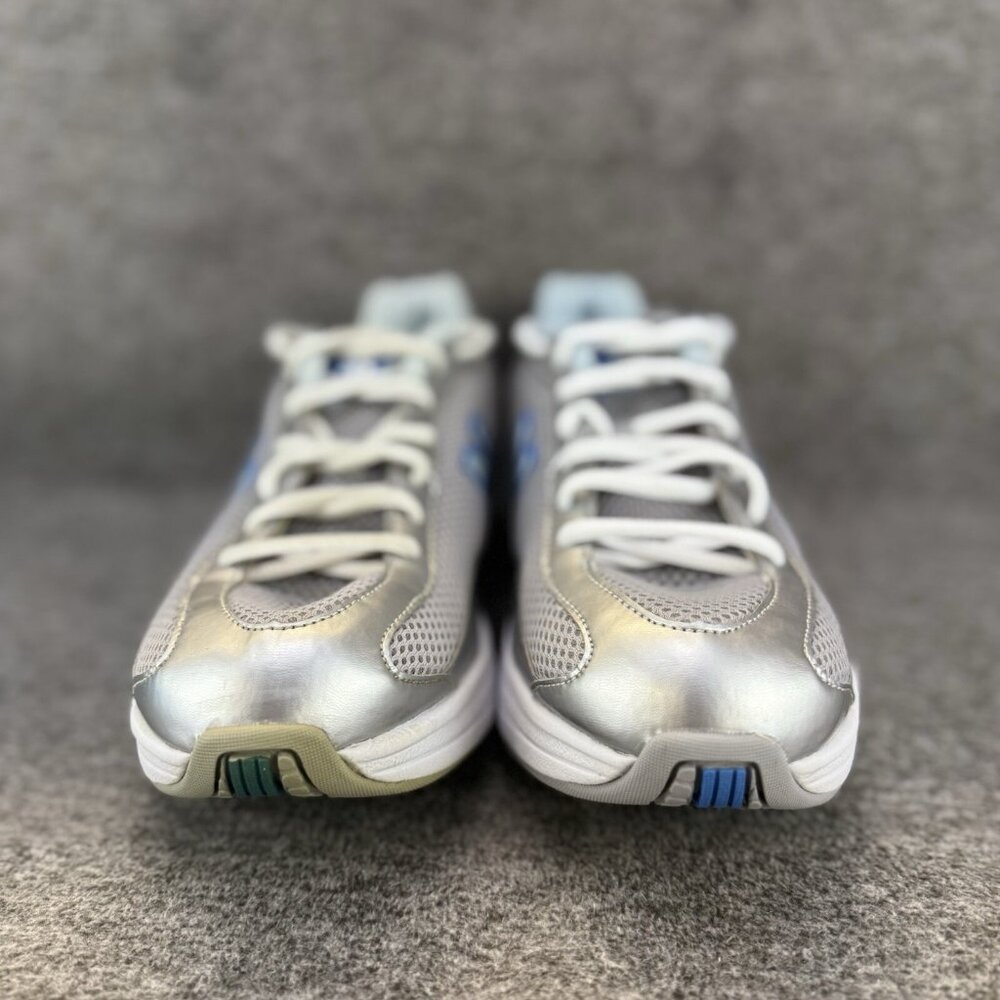 ✅Women's 11B New Balance Wellness Toning Sneakers WW1442SB Grey Blue *DISCOLORED - Picture 6 of 12